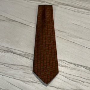 Rust and green Nordstrom Tie
